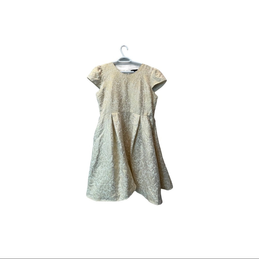 NWOT Gibson Gold dress